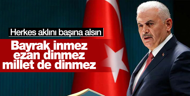 Başbakan Yıldırım'dan gündeme ilişkin açıklamalar