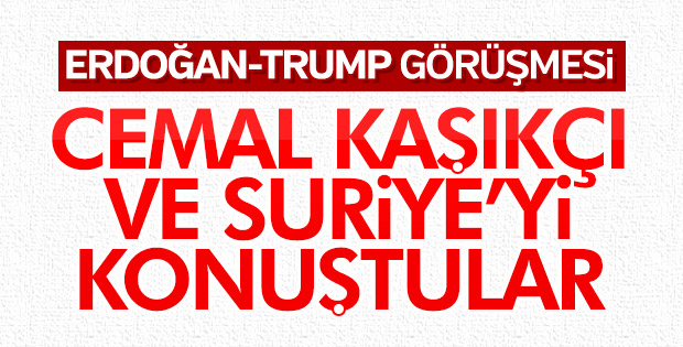 Erdoğan, Trump ile görüştü