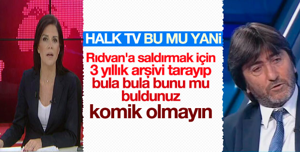 Halk TV'nin Rıdvan Dilmen rahatsızlığı