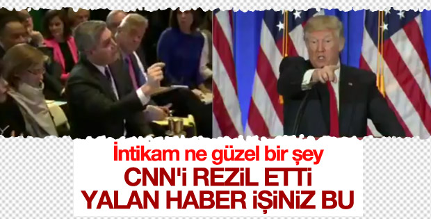 Trump CNN muhabirinin sorusunu almadı