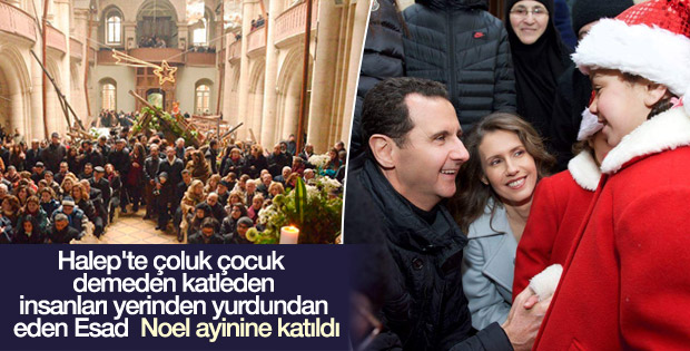 Esad Halep'te Noel ayininde