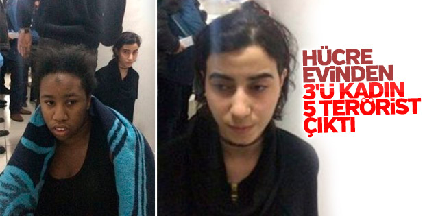 Reina saldırganının yakalandığı evden çıkan teröristler