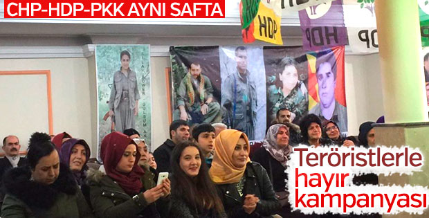 Hayır cephesinde PKK'lılar da var