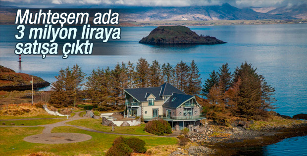 İskoçya'daki ada 3 milyon liraya satışa çıkarıldı