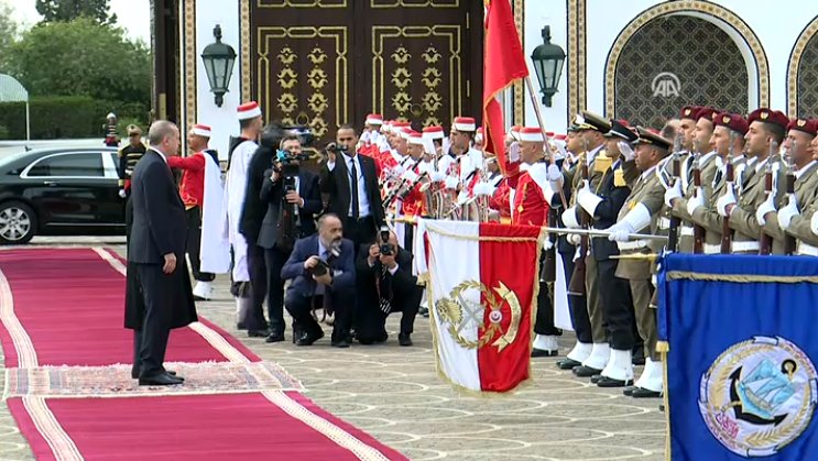 Cumhurbaşkanı Erdoğan'ın Tunus ziyareti