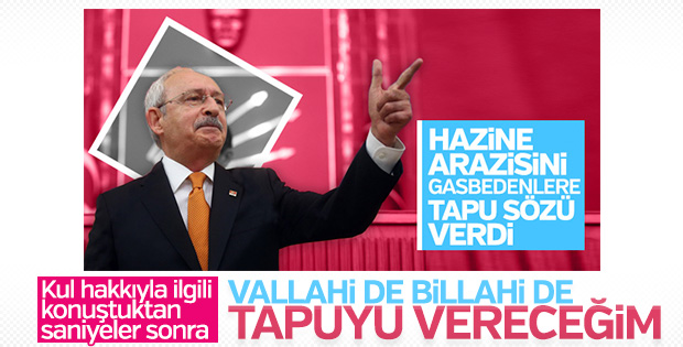 Kılıçdaroğlu Pendiklilere tapu sözünü yineledi