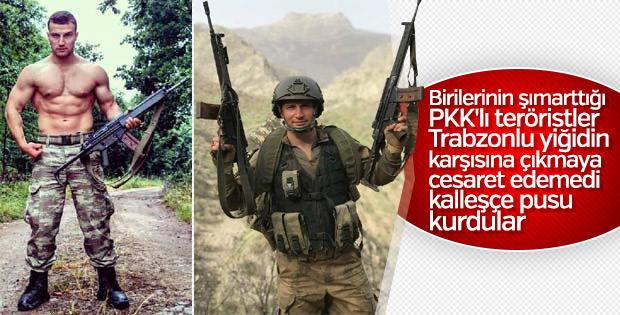 Trabzonlu Şehit Uzman Çavuş Baştan'ın son mesajı