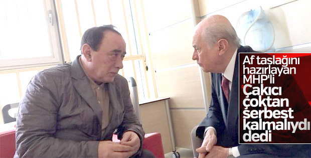 MHP'li Yıldız'a af taslağı soruldu