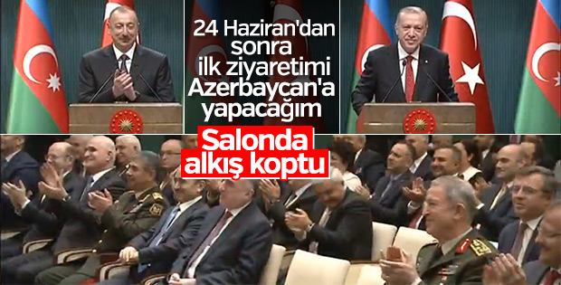 Erdoğan'ın seçimlerden sonra ilk ziyareti Azerbaycan olacak