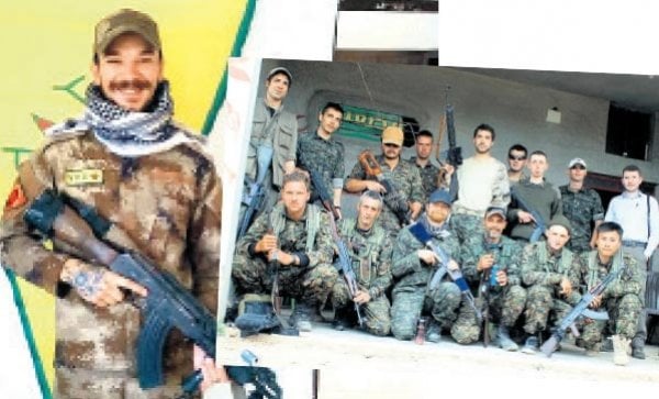 PKK'ya katılan İngiliz ülkesinde gözaltına alındı
