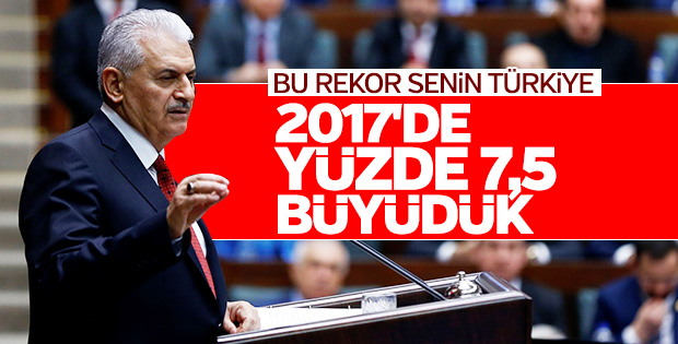 Başbakan Yıldırım grup toplantısında