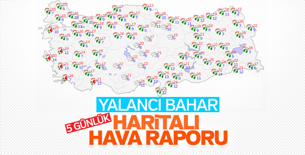 Sağanak yağış etkili olacak