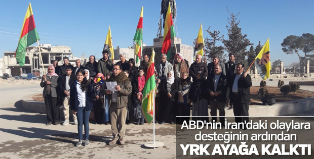 İran'da yaşanan olaylara YRK'dan destek