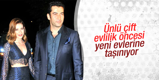 Ünlü çift yeni evlerine taşınıyor