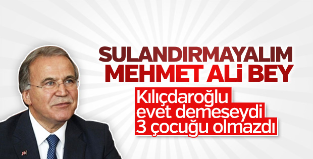 Mehmet Ali Şahin'in bir garip 'evet' çıkışı