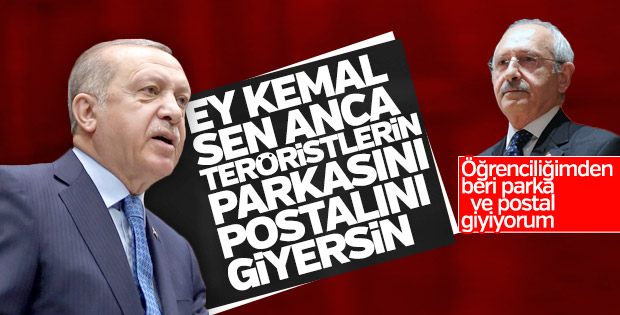 Erdoğan'dan Kılıçdaroğlu'na postal eleştirisi