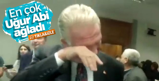Gökmen Ulu tahliye olurken Uğur Dündar ağladı
