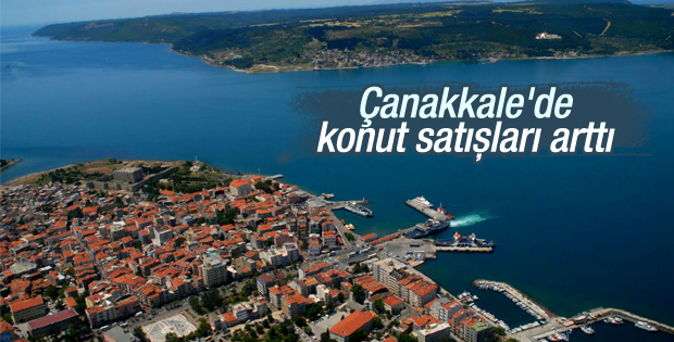 Çanakkale'de konut satışları arttı