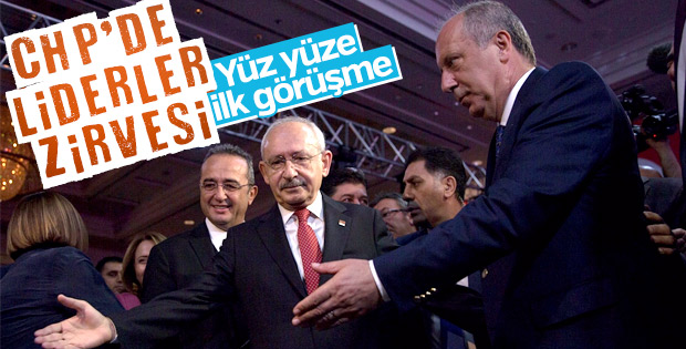 Muharrem İnce - Kemal Kılıçdaroğlu görüşmesi