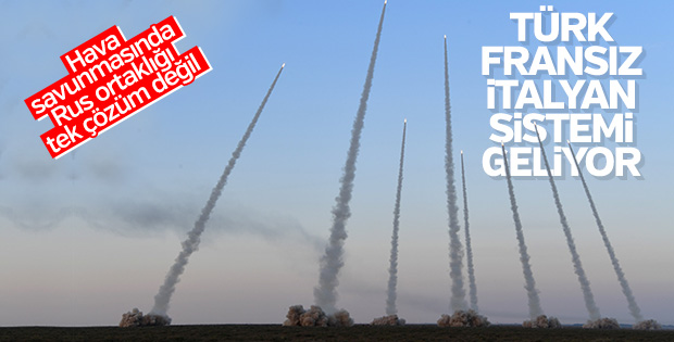 Türk-Fransız-İtalyan ortak savunma sistemi geliyor