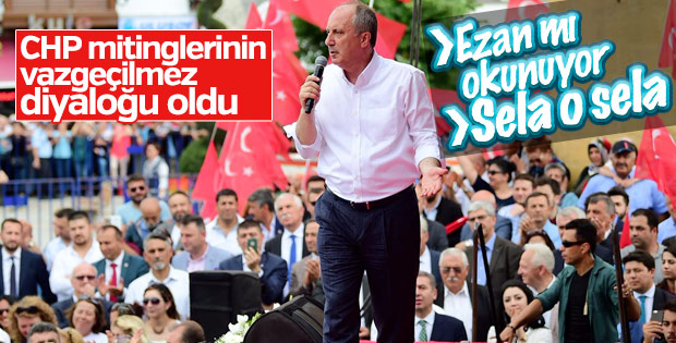 Muharrem İnce ezan uyarısını düzeltti: O sela