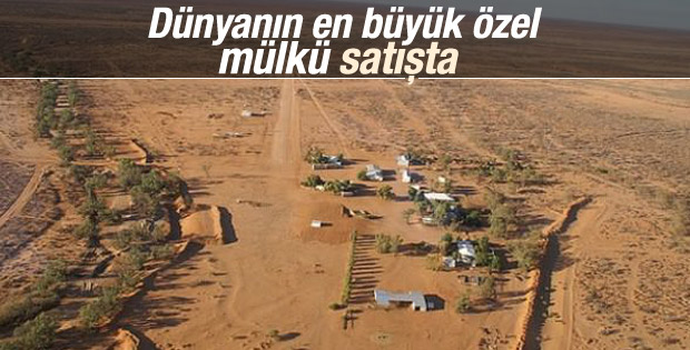 Dünyanın en büyük özel mülkü satışta