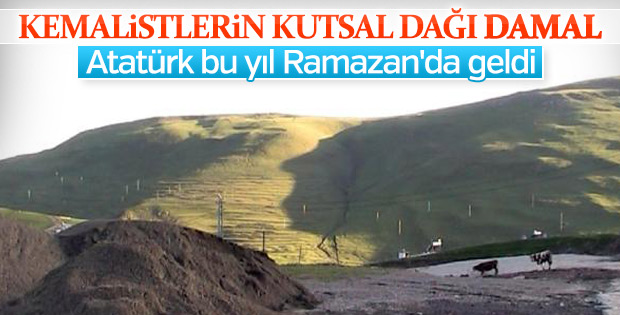 Ardahan'da Atatürk silüeti ortaya çıktı