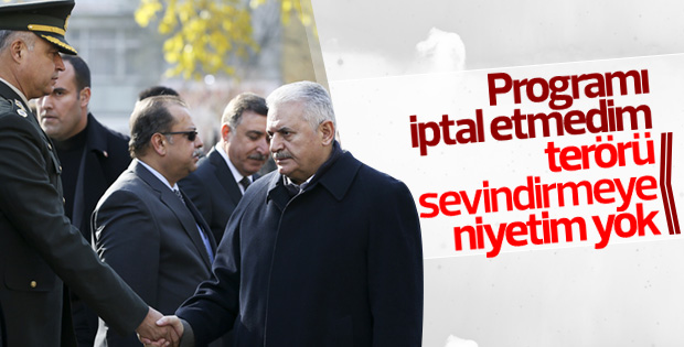 Başbakan Yıldırım'dan saldırıyla ilgili ilk açıklama
