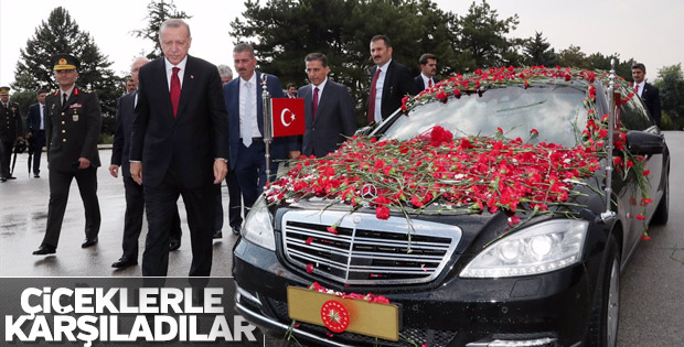 Erdoğan, yemin için Meclis'te