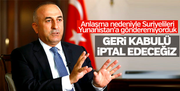 Dışişleri Bakanı'ndan Yunanistan açıklaması
