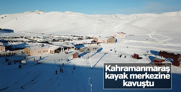Kahramanmaraş kayak merkezine kavuştu