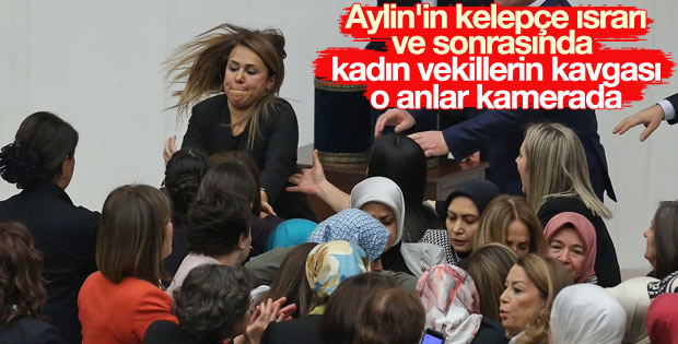 Meclis'te kadın milletvekilleri kavga etti