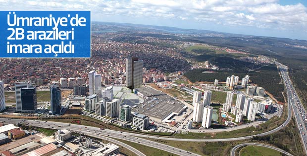 Ümraniye'de 2B arazileri imara açıldı