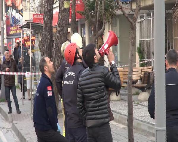 Bakırköy'de intihar girişimi