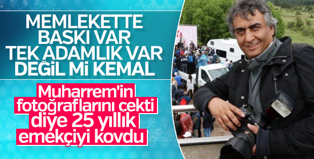 Kemal Kılıçdaroğlu 25 yıllık fotoğrafçıyı CHP'den kovdu