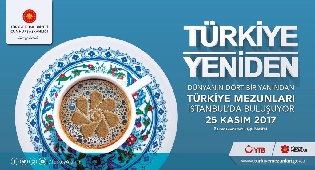 Dünyanın dört bir yanındaki mezunlar Türkiye'de buluşacak