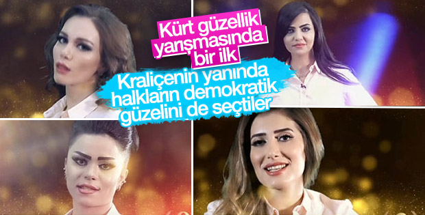 Kürt güzellik yarışmasının kazananı: Jalya Sirwan