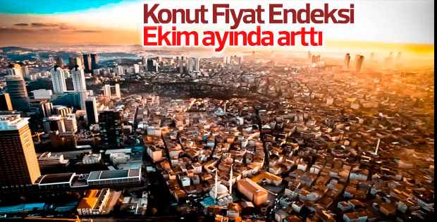 Konut Fiyat Endeksi Ekim ayında arttı