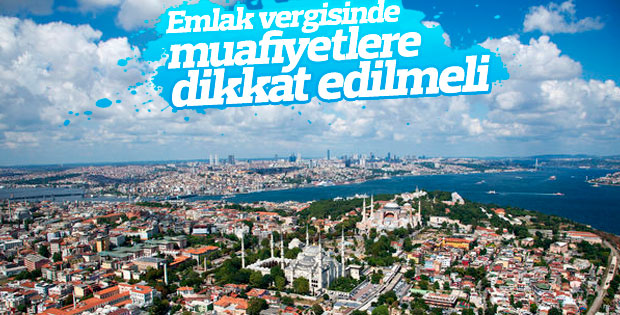 Emlak vergisinde muafiyetlere dikkat edilmeli
