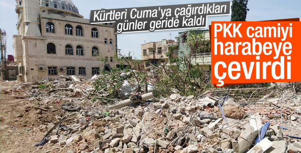 PKK Nusaybin'de camiye saldırdı