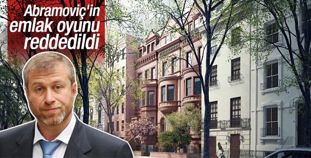 Abramoviç'in malikane projesi reddedildi