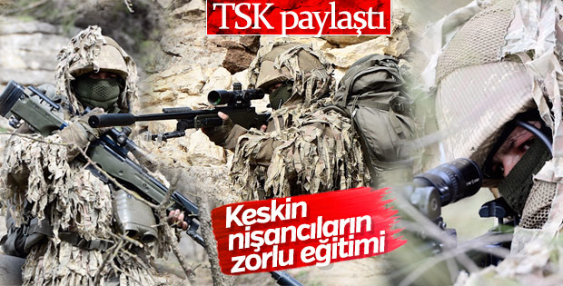 Keskin nişancılar nasıl eğitiliyor