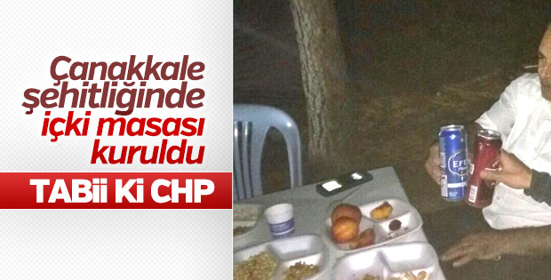 CHP'liler Adalet Kurultayı'nda içki içti