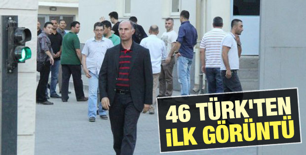 Serbest kalan Türklerden ilk görüntüler