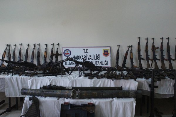 PKK'nÄ±n en bÃ¼yÃ¼k cephaneliÄi ele geÃ§irildi