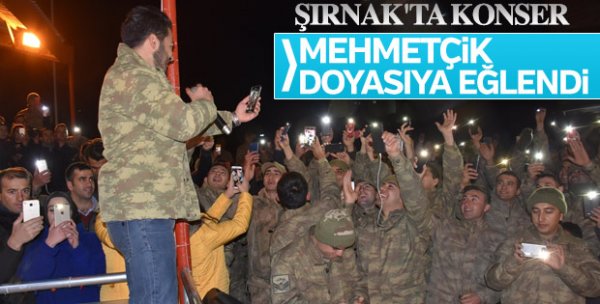 Yusuf Güney bu kez Şanlıurfa’da Mehmetçiği coşturdu
