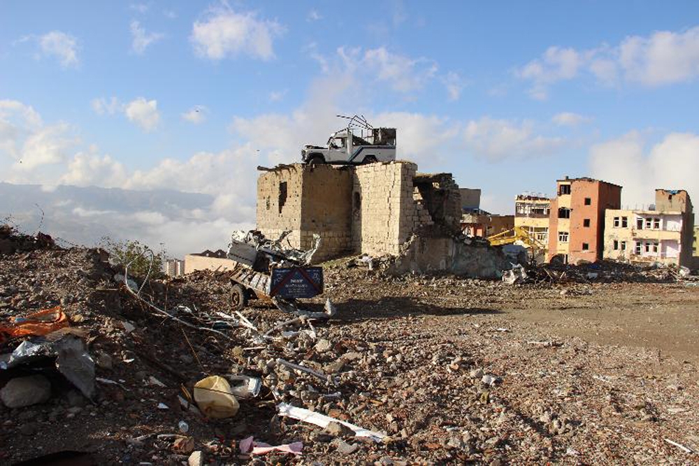 Çatışmaların yaşandığı Şırnak�ın son hali