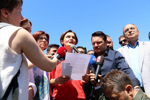 CHP'nin 81 ilde Soylu protestosunda organize sorunu