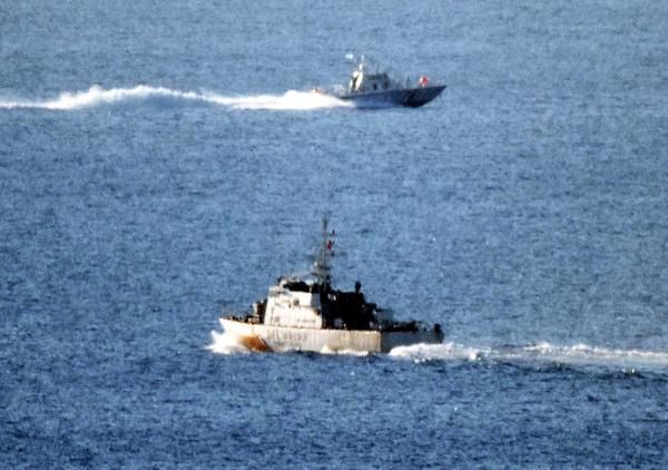 Türk botu, Yunan botunu Kardak'a yaklaştırmadı