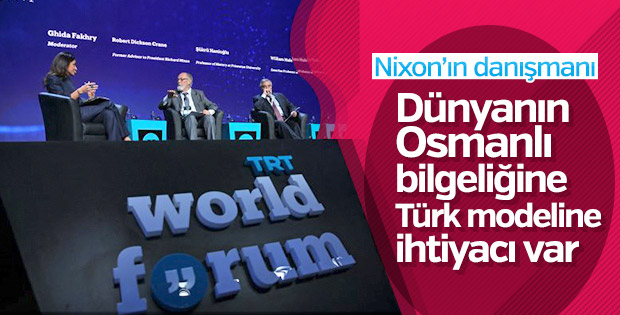 Robert Crane: Dünya Osmanlı bilgeliğine dönmeli